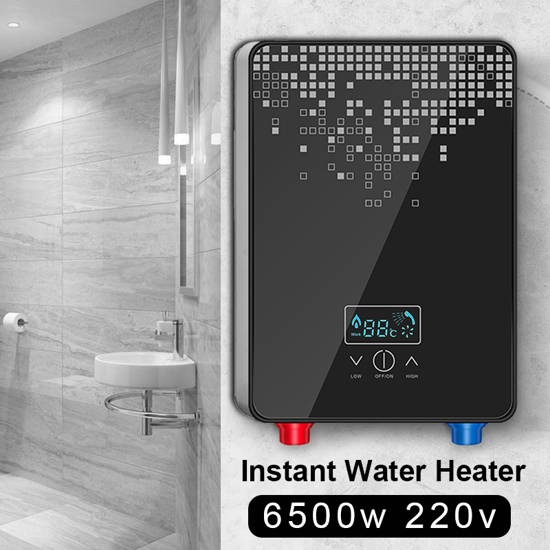 Kitchen Baking Mixer - Instant Elektrische Boiler Douche Badkamer Kranen