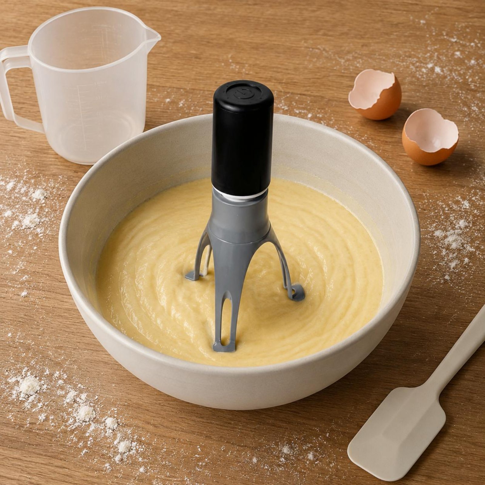 Kitchen Baking Mixer - Automatische Driehoekige Roerder - Handsfree Elektrische