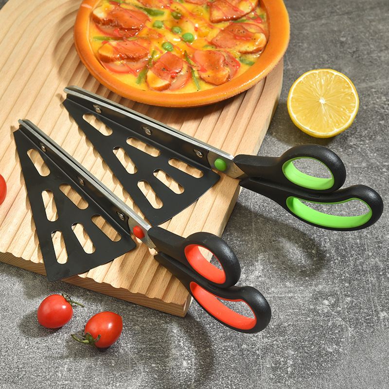 Kitchen Shears In Baking - Roestvrijstalen Afneembare Pizzaschaar Creatief Bakgereedschap Schaar