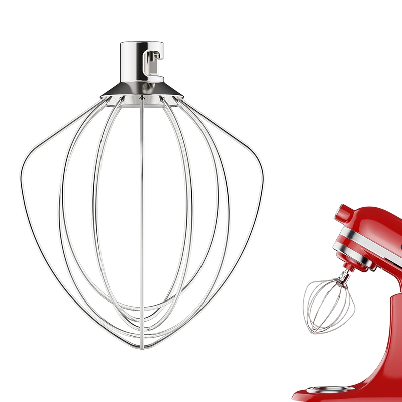 Kitchenaid Baking Set - Vervangend onderdeel K45WW roestvrijstalen 6-draads gardeopzetstuk