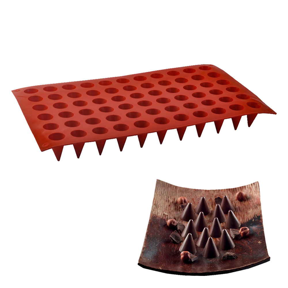 66-Cellen Kegel Chocolade Bakv - Kitchen And Baking Tools recensie en prijs