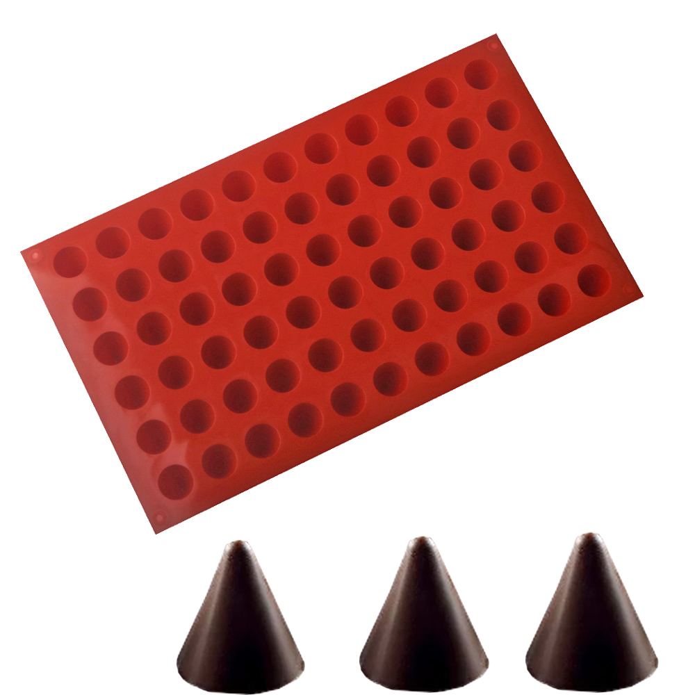 66-Cellen Kegel Chocolade Bakv - Kitchen And Baking Tools recensie en prijs