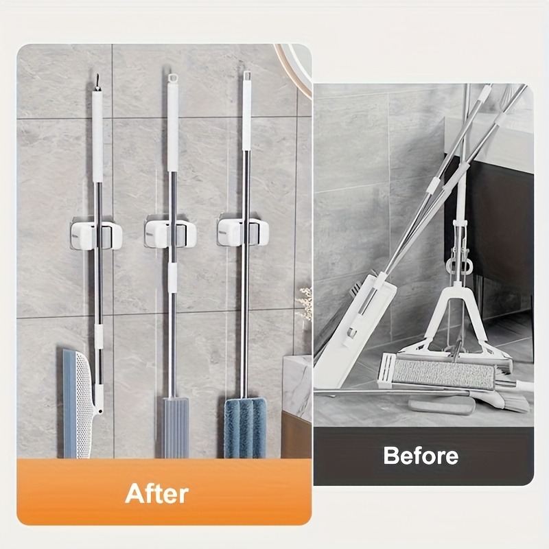 Wandmontage Mop- en Bezemrek,  - Kitchen Jobs recensie en prijs