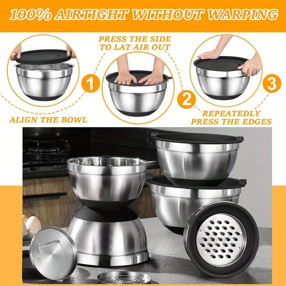 17-delig, roestvrijstalen meng - Stand Mixer Bowl recensie en prijs
