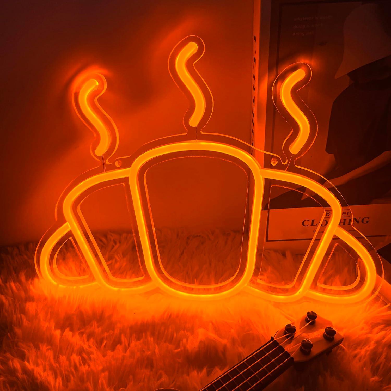 Croissant Neon Sign USB-aanged - Kitchen Bakery recensie en prijs