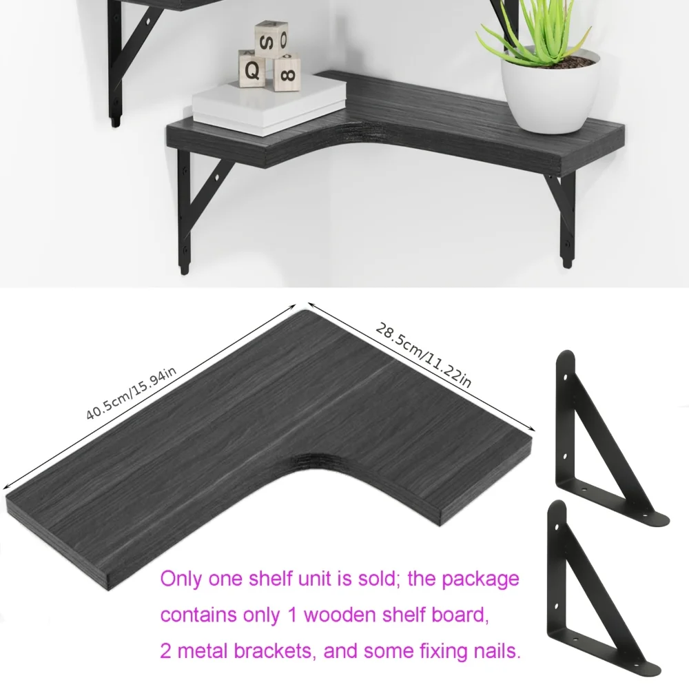 Wandplank van natuurlijk hout  - Kitchen Queen recensie en prijs