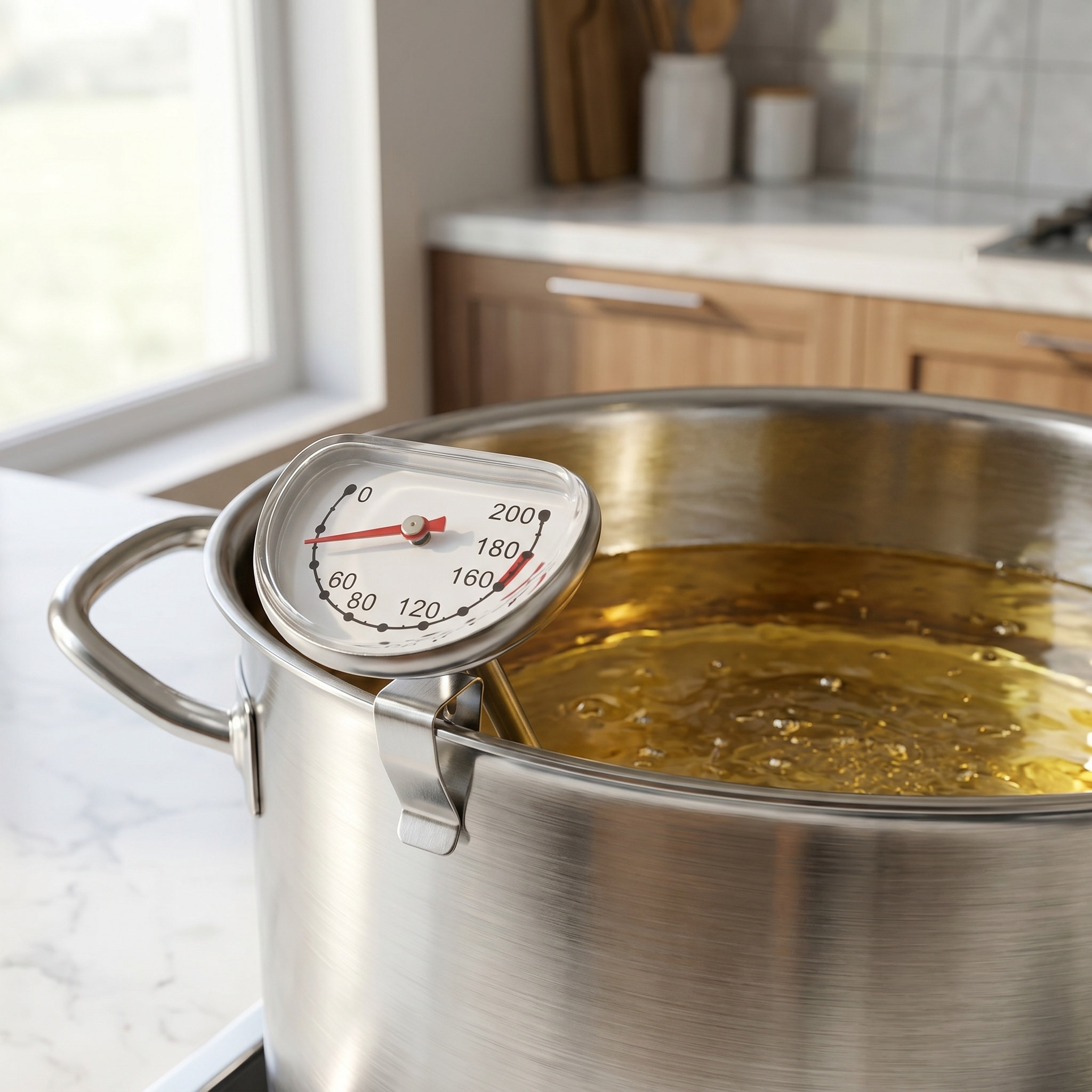 Roestvrijstalen frituurtthermo - Kitchen And Baking Tools recensie en prijs