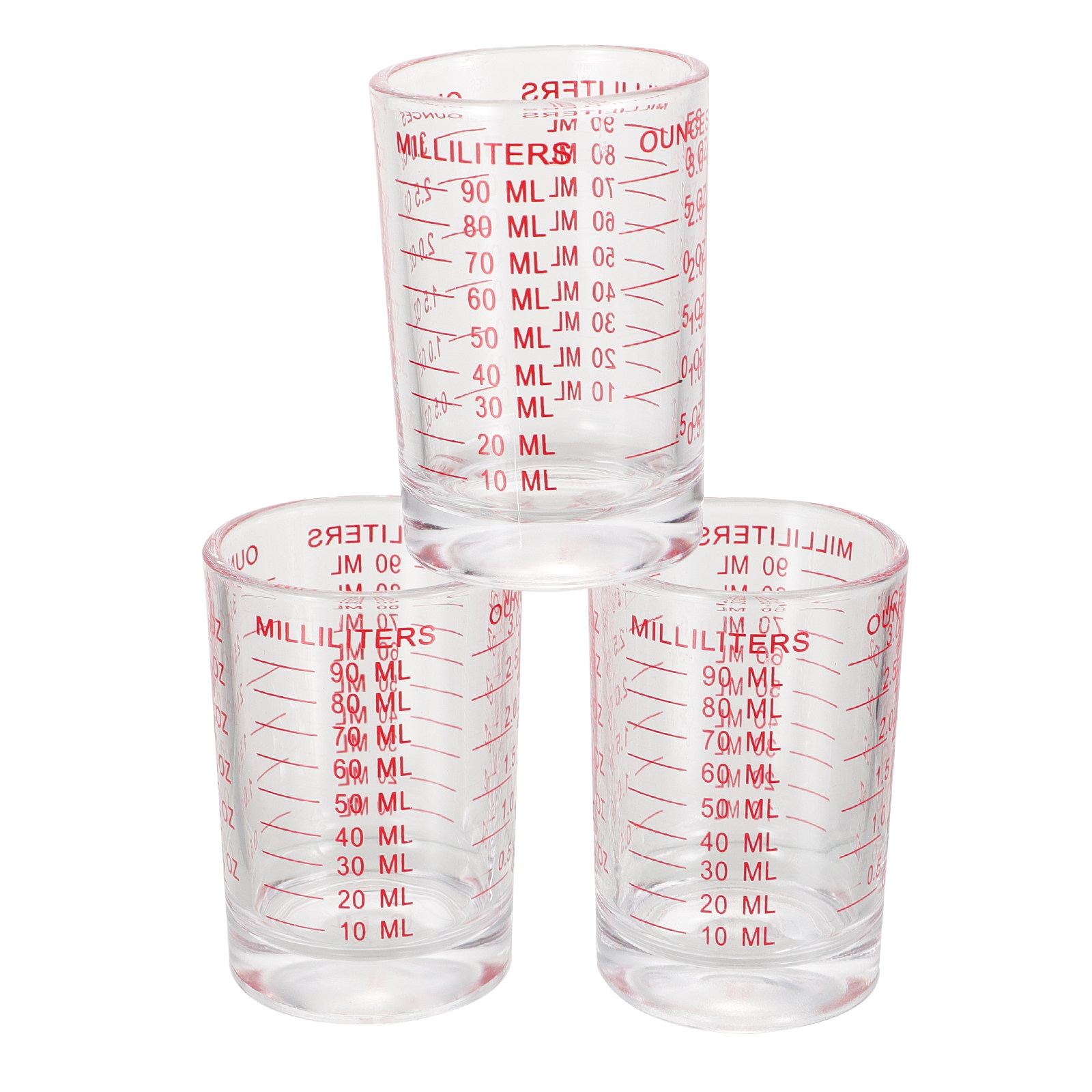 3-delige glazen maatbekerset m - Kitchen And Baking Tools recensie en prijs