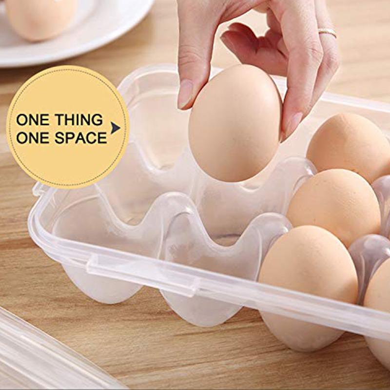 1/2 Pc 10 Grids Ei Opbergdoos  - Kitchen Queen recensie en prijs