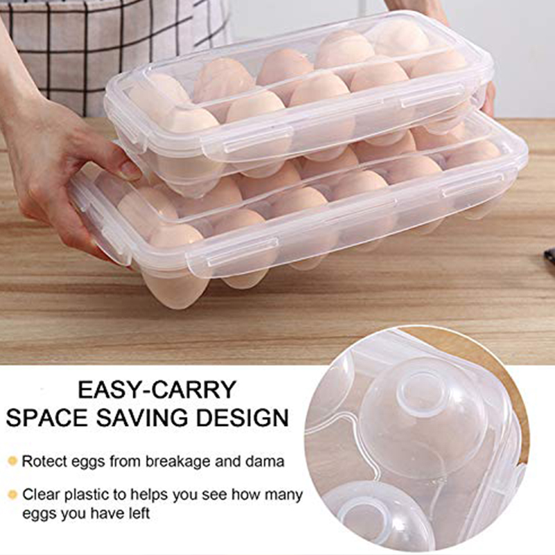1/2 Pc 10 Grids Ei Opbergdoos  - Kitchen Queen recensie en prijs