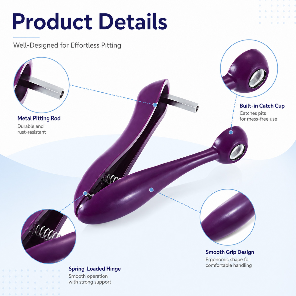 Handmatige kersenontpitter en  - Kitchen And Baking Tools recensie en prijs