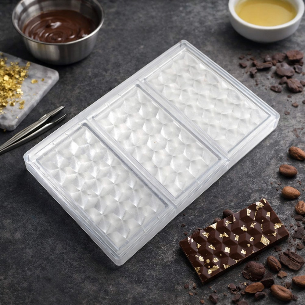 Hard Rhombus Grid Prism Chocol - Kitchen And Baking Tools recensie en prijs