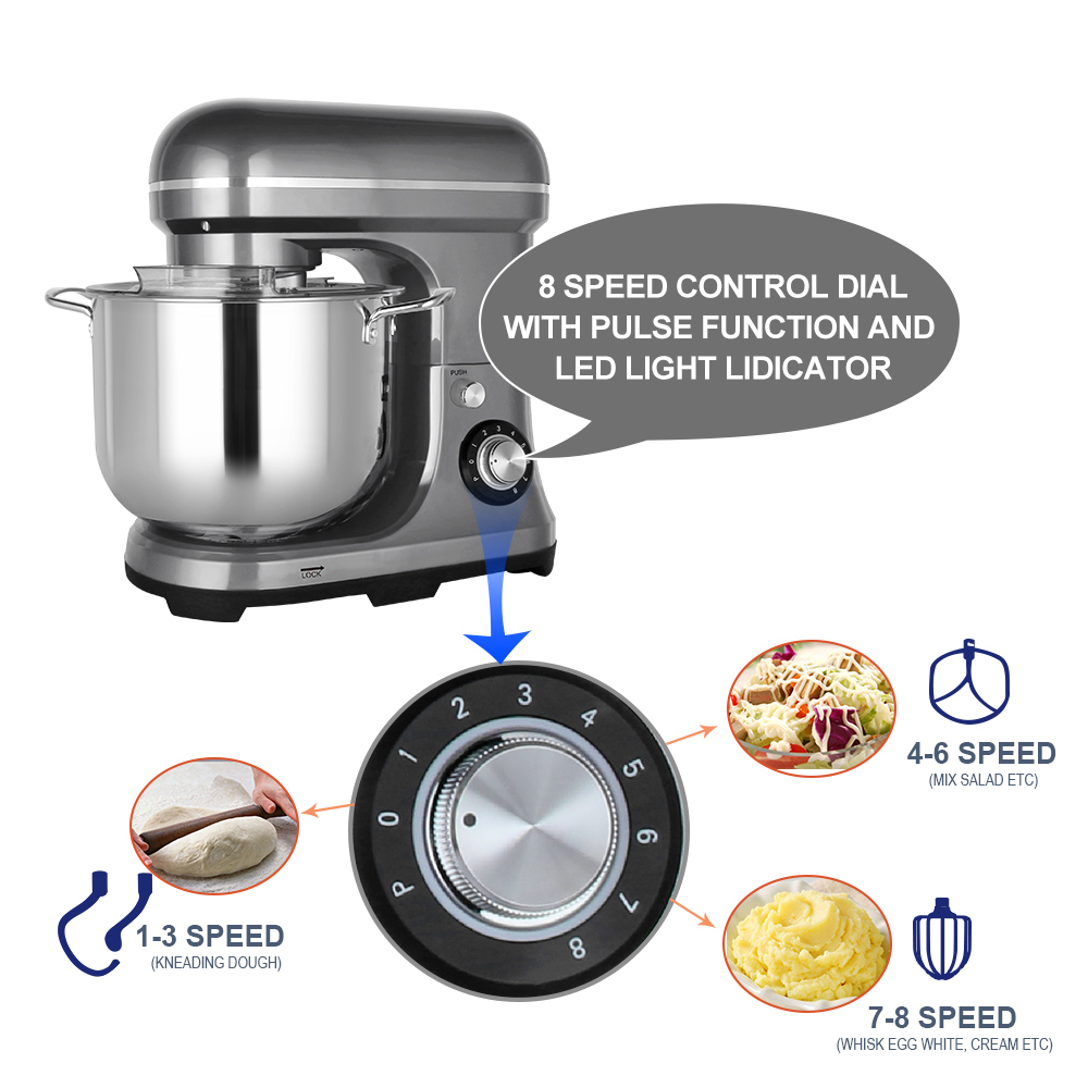 11L 2000W Grote Krachtige Elek - Kitchen Baking Mixer recensie en prijs