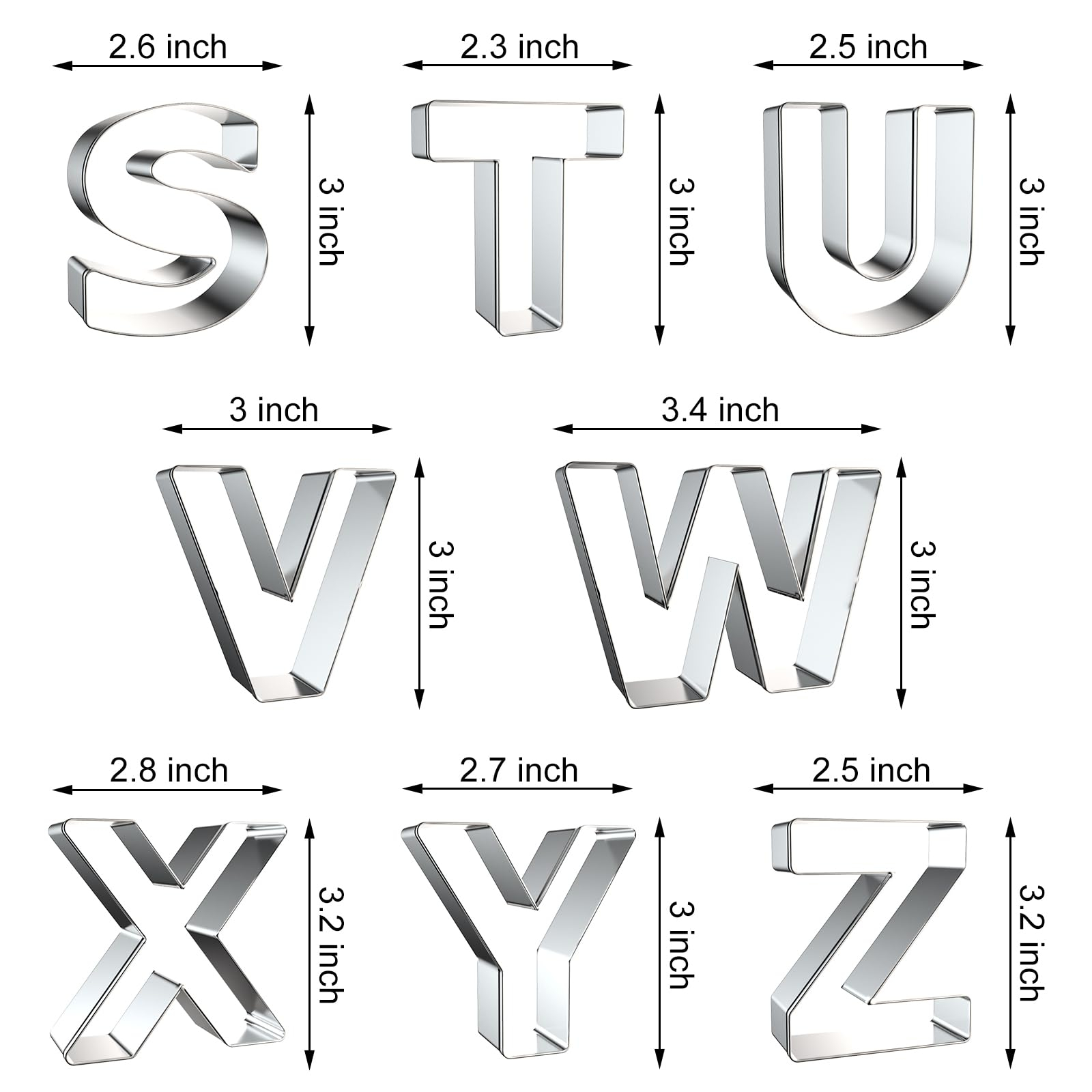 Lettervormige koekjesvormpjes  - Kitchen And Baking Equipment recensie en prijs