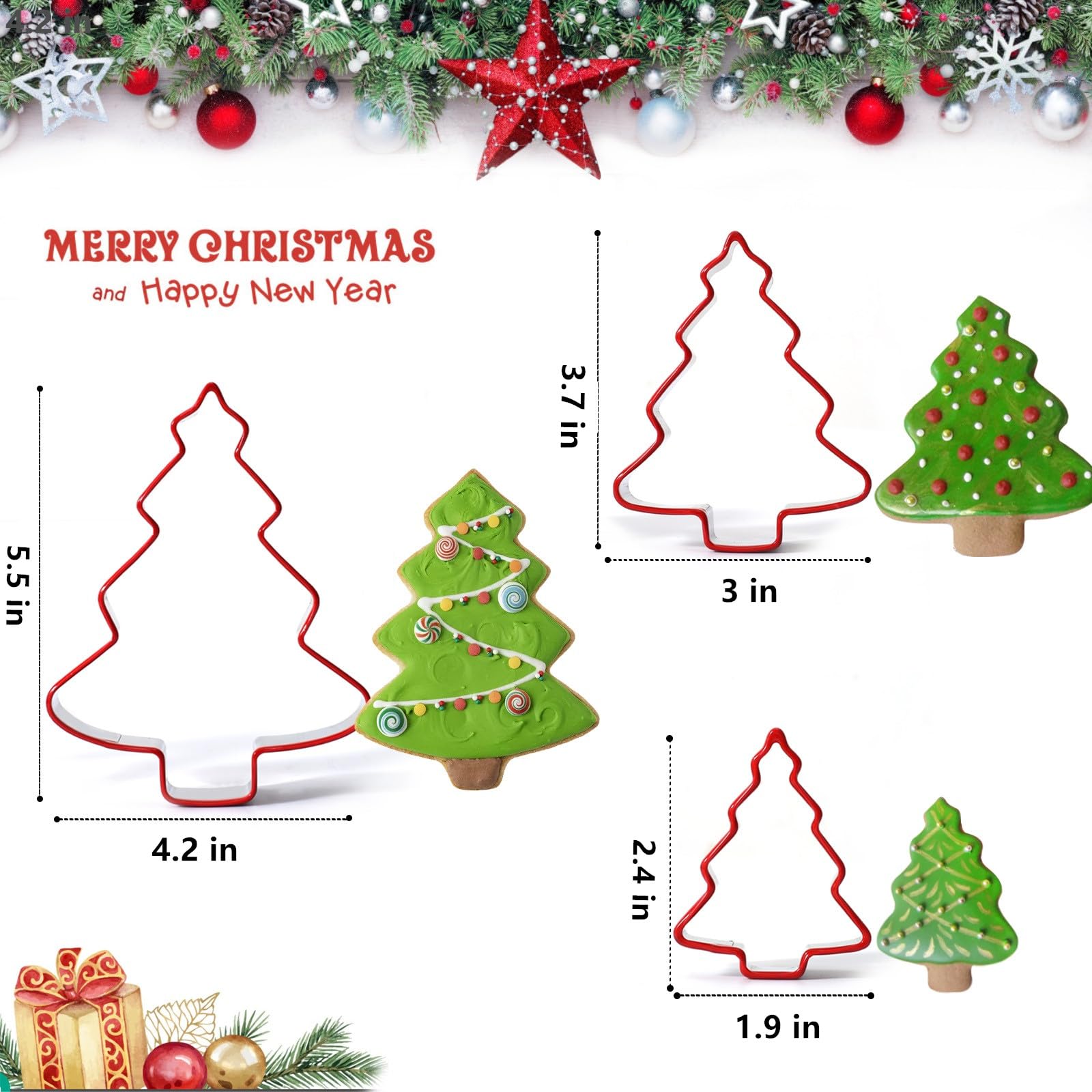 FAIS DU 3-delige kerstboomkoek - Kitchen And Baking Equipment recensie en prijs