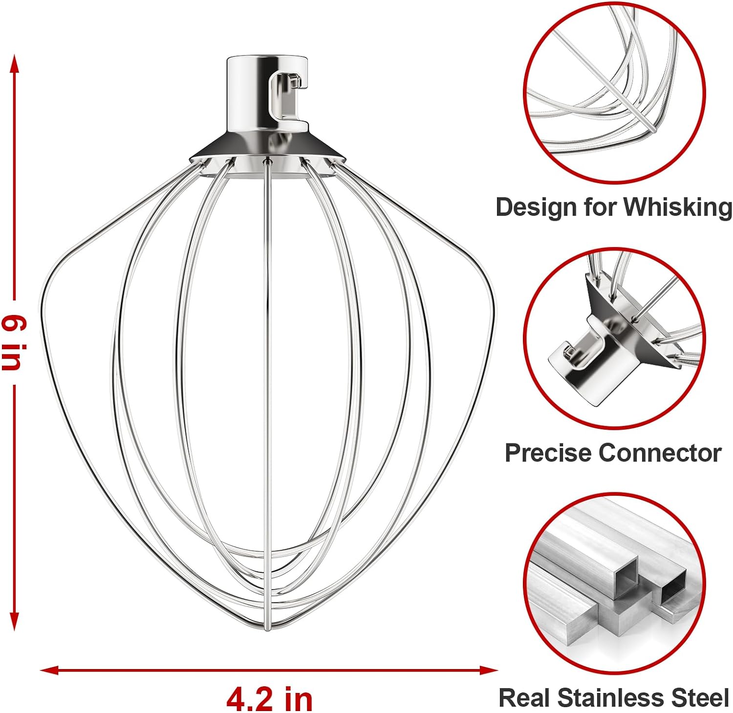 Vervangend onderdeel K45WW roe - Kitchenaid Baking Set recensie en prijs